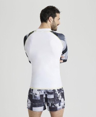 Men's long sleeves Allover Rash Vest