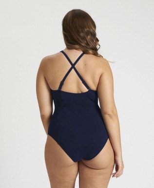 Women's Isabel Light Cross Back One Piece PLUS