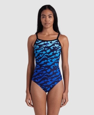 Surfs Up Light Drop Back Swimsuit